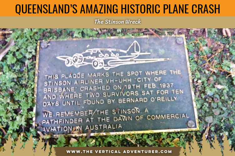 Queensland’s Amazing Historic Plane Crash. The Stinson Wreck