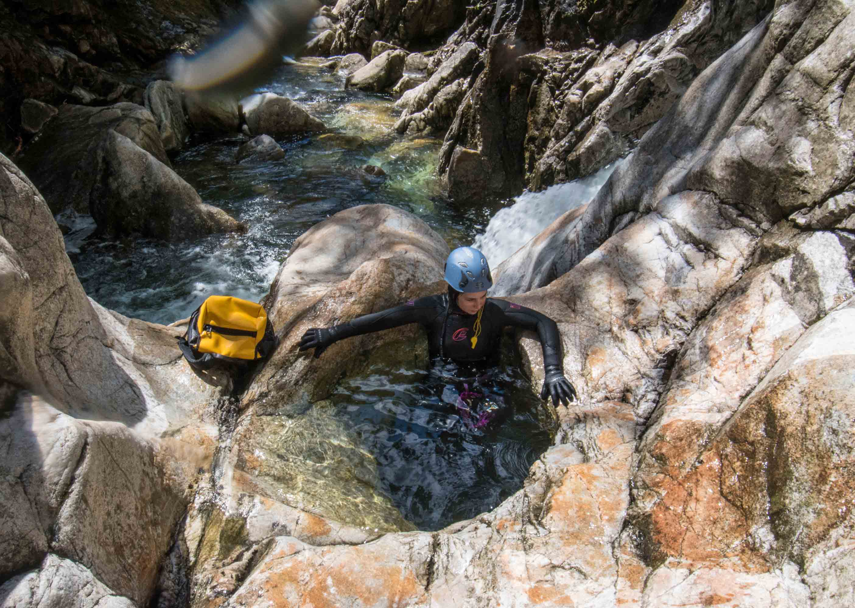 Campbell Creek Canyon pothole